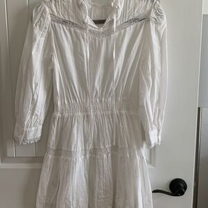 LoveShackFancy * target white mini dress
